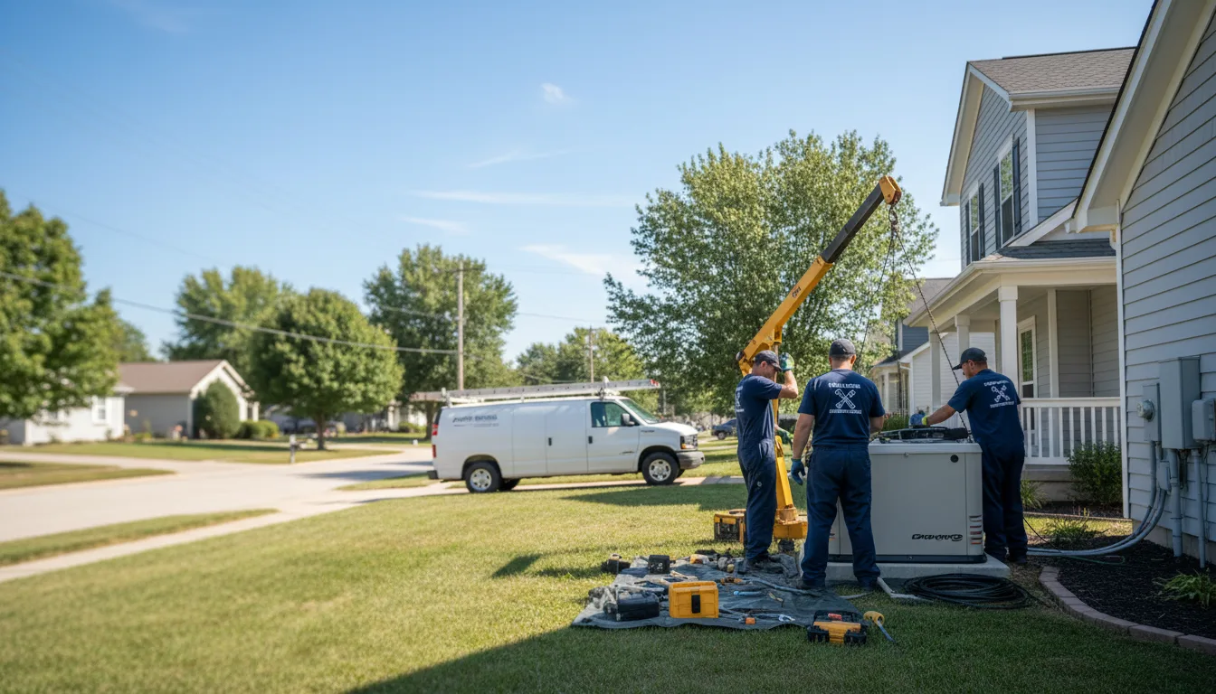 Generator Installation in Griggsville, IL near me